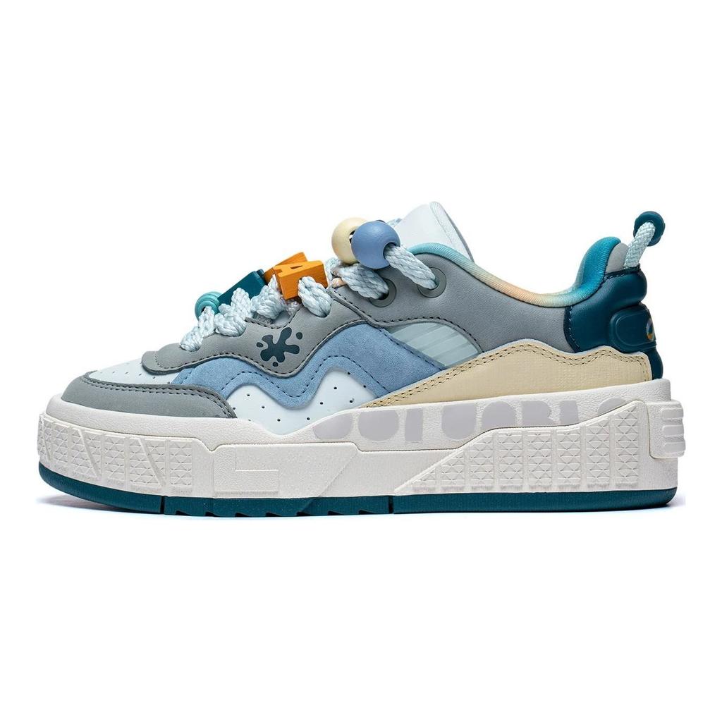 Подкладка Disney Stitch X 001 Unblock Fabric Нескользящие износостойкие низкие кроссовки Женские кроссовки Белый Синий AGCT096-4