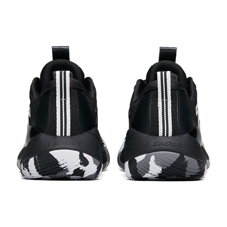 Anta Low Top Performance Basketball Shoes Men Sneaker Black 112141643S-3