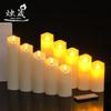 Светодиодная свеча с мерцающим пламенем и пультом дистанционного управления для украшения вечеринок и свадеб