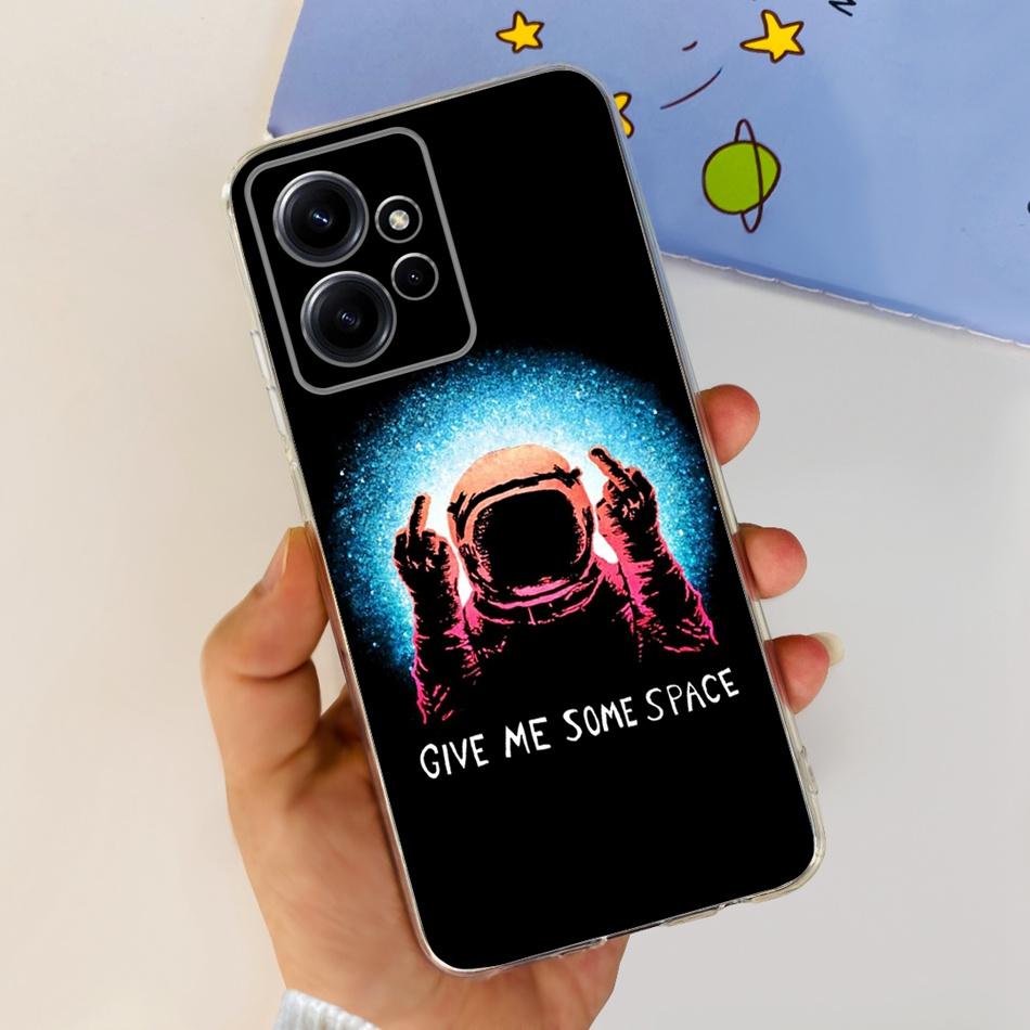 Для Xiaomi Redmi Note 12 Global Стильный Чехол для Телефона Мягкий Силикон ТПУ Задняя Крышка Для Redmi Note 12 Pro 4G Note12 12Pro