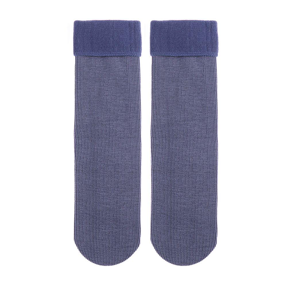 Autumn Winter Snow Boots Thicken Velvet Floor Socks Wool Cashmere Snow Socks Sleeping Warm Hosiery