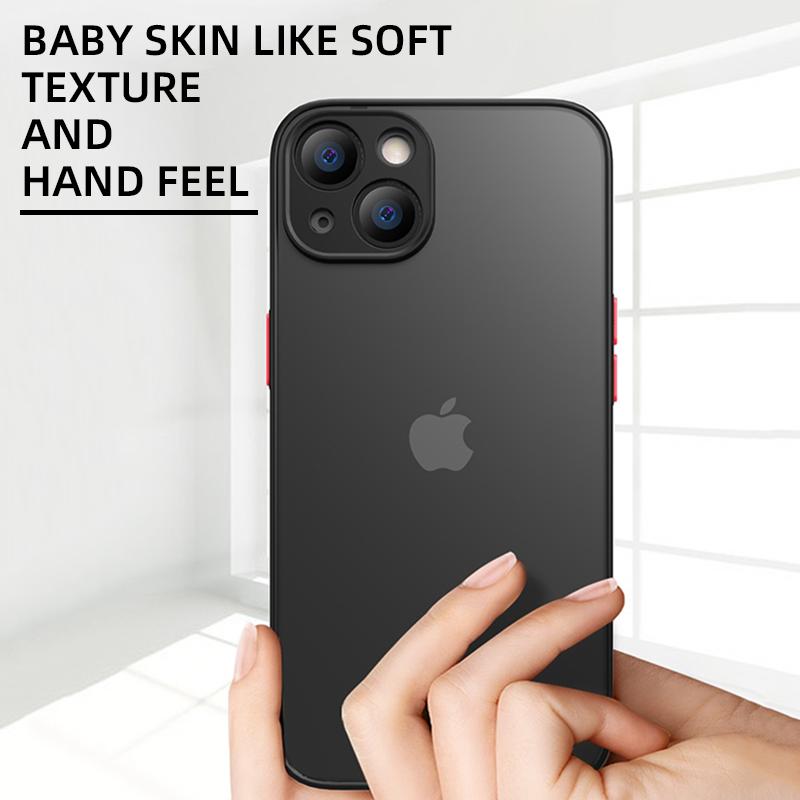 Luxury Silicone Case For Iphone 13 14 12 Mini 11 Pro Max Xr Xs X 7 8 Plus Se Bumper Clear Shockproof Armor Matte Hard Cover Capa