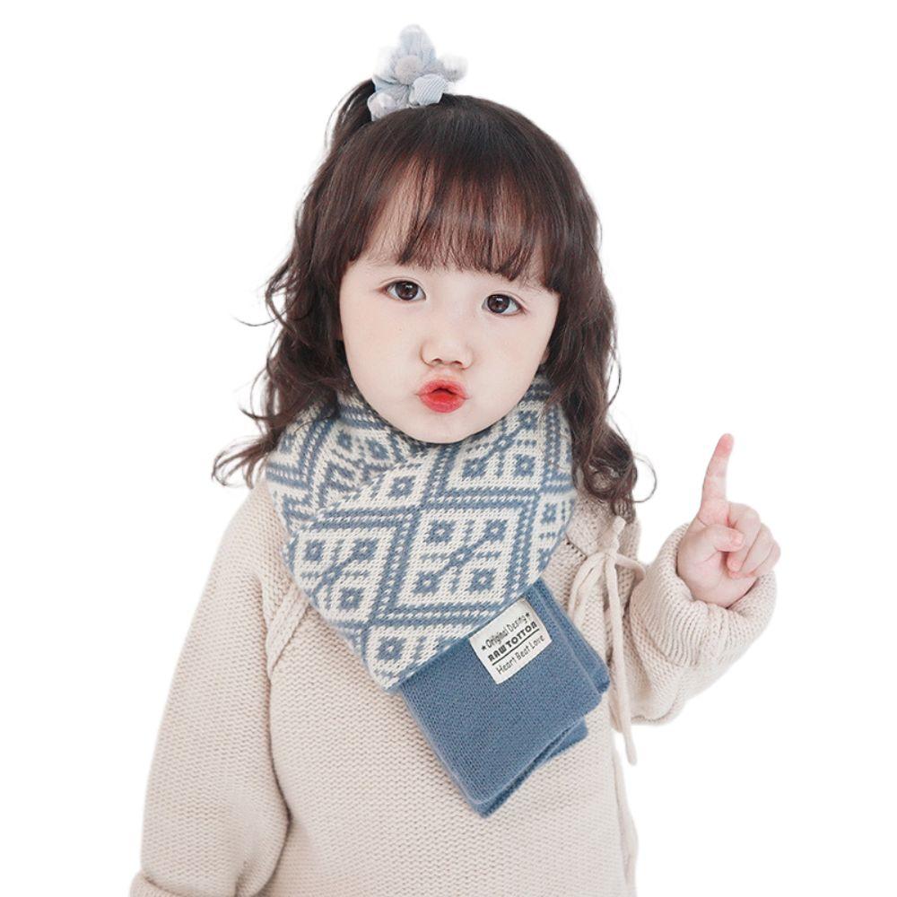 Нагрудник Термо Утеплитель для шеи Утолщение Дети Дети Зимние шарфы Осень Зима