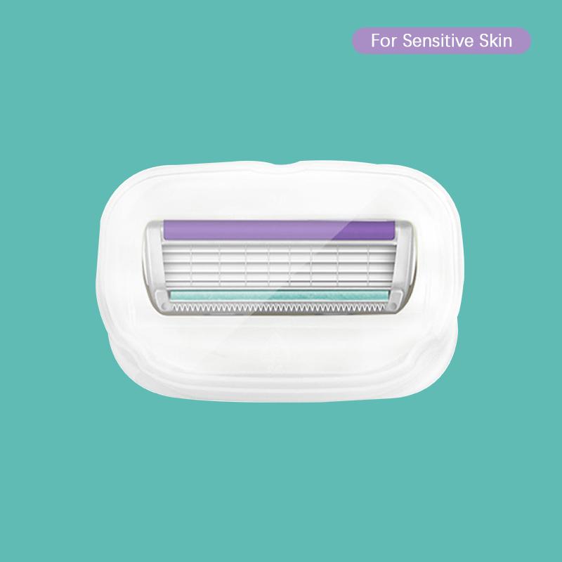 Женские безопасные лезвия для бритья волос Original Schick Intuition Natural Sensitive Skin