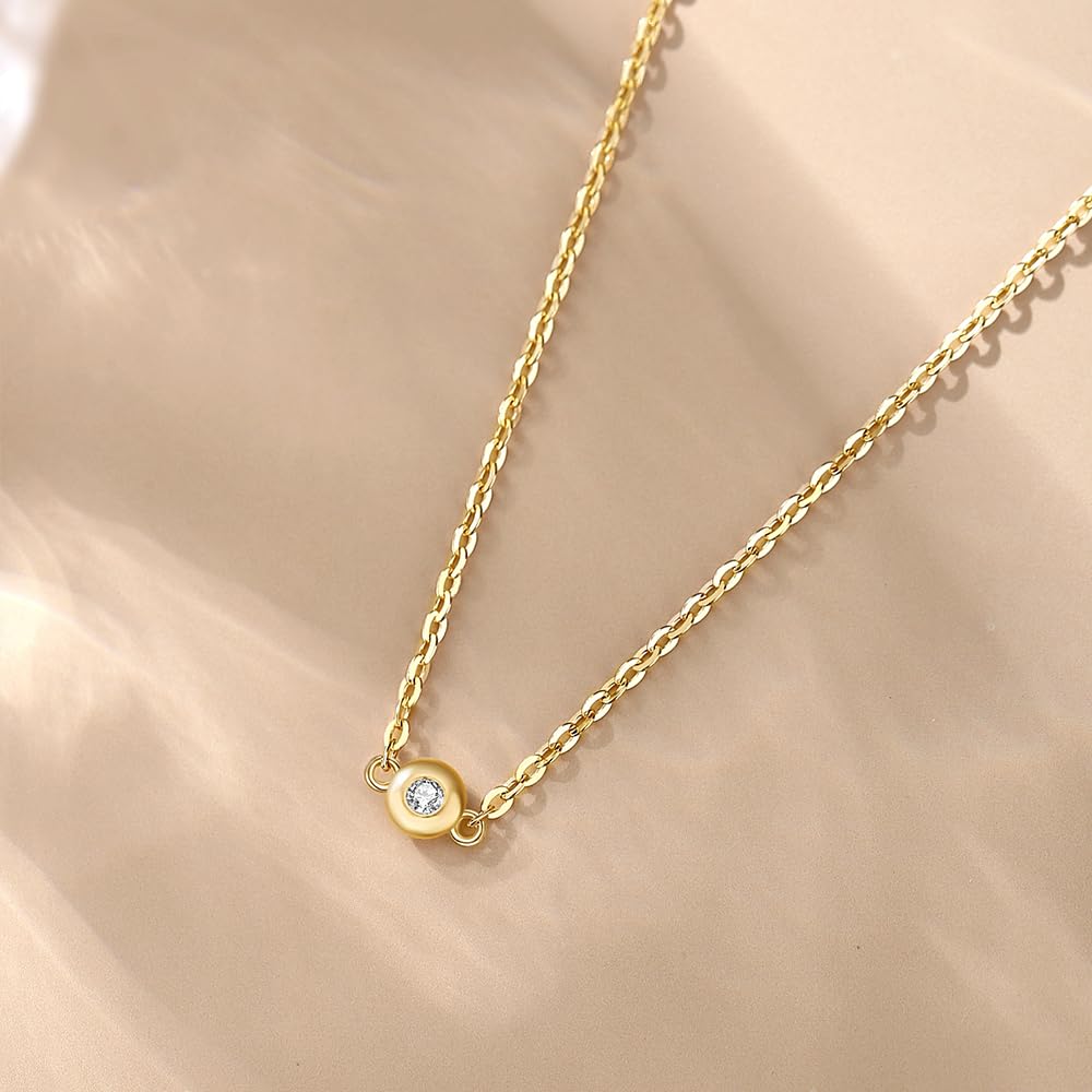 FANCIME Diamond K18 Yellow Gold Bracelet Single Lab Grown Diamond 18K Day Christmas Birthday Anniversary Present Gift Wrapping Included Women's