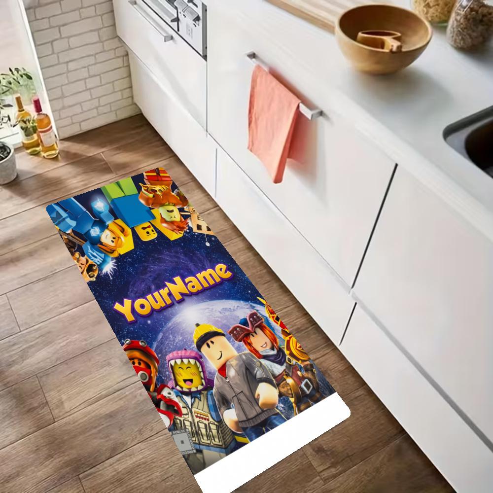 Roblox Customize Your Name Kitchen Rug Runner Rug Laundry Mat Hallway Entryway The Best Gift Choice