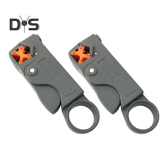 1/2/3 шт. вращающийся коаксиальный коаксиальный кабельный резак с регулируемой глубиной резки компактный дизайн портативный коаксиальный кабельный резак