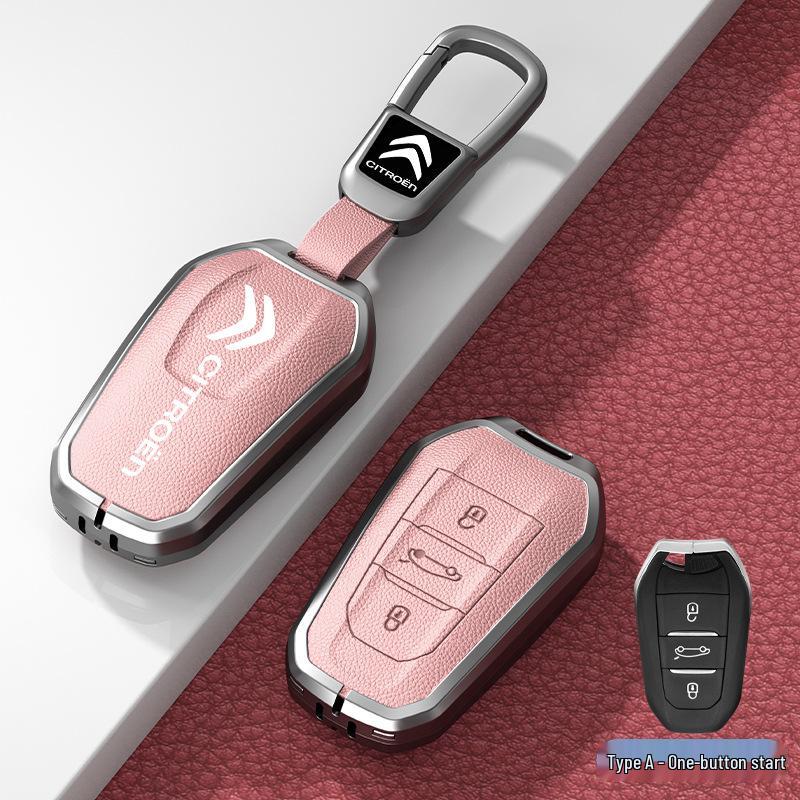 Чехол и пряжка для автомобильного ключа для моделей Citroen C3XR, C4L, Tianyi, C5, C4 Sega, Elysee, C6