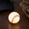 Portable Table Light Realistic Baseball Night Light, Desk Decor Lamp, Ambient Collectibles Lighting Ornament for Bedroom Office, Creative Sports