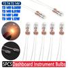 5pcs/set T3 T4 T5 Car Audio Gear Indicator Light Dashboard Instrument Panel Bulbs Amber Yellow Light Auto Car Light Accessory