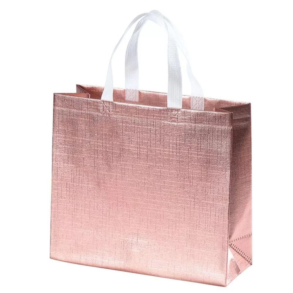 Non-woven Fabric Gift Packing Bag Solid Color Handbag New Shoe Bag
