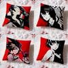 Игра p-Persona 5 Наволочка Премиум Комфорт Двусторонняя Наволочка - Дизайн Два в Одном для Любой Комнаты и Салона Автомобиля