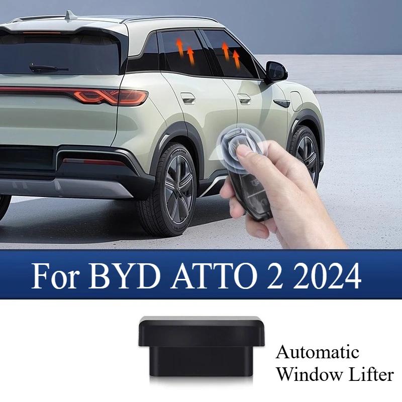 Special One-Button Window Lifter for BYD YUAN PRO ATTO 2 2024 - OBD Auto Glass Closing & Lock Car Modification Kit