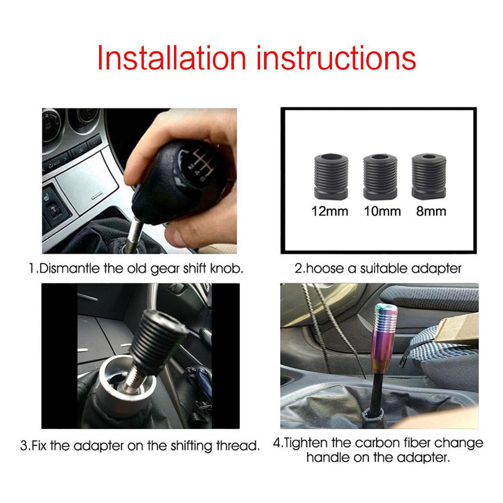 Knob Manual Transmission Manual Gear Shift Knob Stick Car Modified Gear Shift Head Shift Head