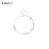 Lindon Bracelet Jewelry Geometric Bead Chain Link Bracelets Fashion Fine Wedding Gift for Girlfriend Women