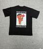Cross-border trendy brand PATTA European and American street creative fun printing men's and women's casual loose short-sleeved collection T-shirt 