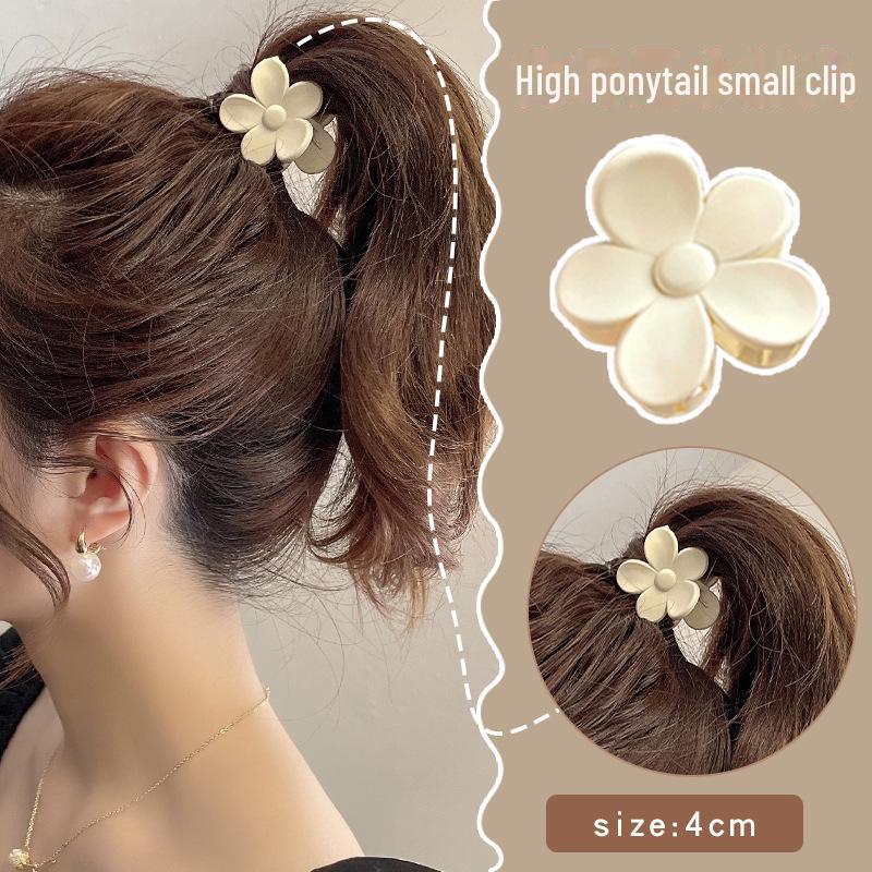Зажим для высокого хвоста Frosted Flower Anti-Collapse