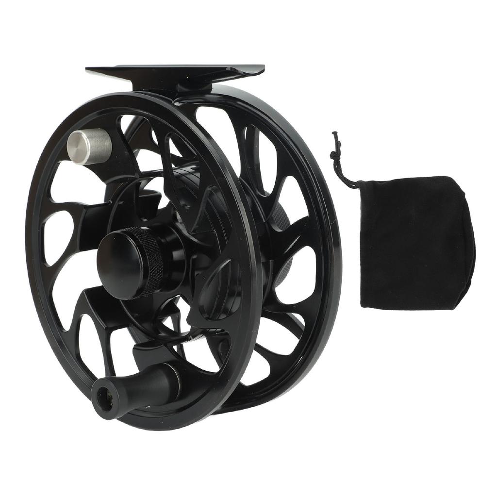 7 8 Fly Fishing Reel Left Right Handle Metal Fly Reel for Streams Rivers Lakes Black