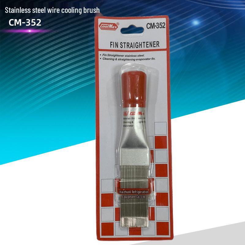 GeMei CM-351 Расческа-щетка из нержавеющей стали для чистки ребер радиатора