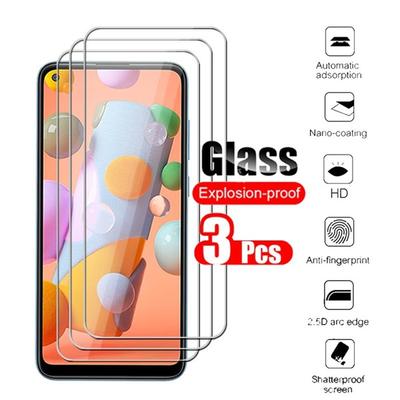 3 шт. для Samsung Galaxy S21 Ultra S20 FE 5G закаленное стекло Защитная пленка для экрана телефона Samsung A40 A32A72 Защитная пленка