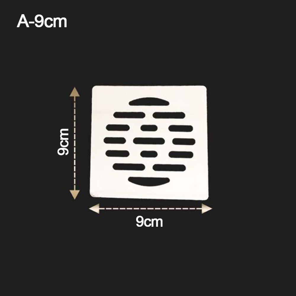 No Rust Floor Drain Cover Stainless Steel Shower Drain Hole Filter Bathroom Hardware Parts
