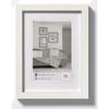 Cadre - Construction PROFIL JK - 30x40 Cm - Blanc - Design Contemporain