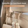 Hidden Hook Headrest Hanger Multifunctional Car Seat Back Organizer Auto Decoration