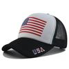 Бейсболка с принтом флагов США, Канады, Мексики, Спортивная сетчатая кепка Snapback для фанатов футбола, уличная солнцезащитная кепка