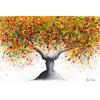 Abstract Colorful Trees Canvas Painting Posters Prints Beautiful Tree Wall Art Pictures for Living Room Home Aisle Decoration