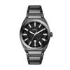 Fossil Men's Everett Three-Hand Date Gunmetal Stainless Steel Watch, FS6075