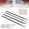 Artudatech 4 шт. Наружный уплотнитель оконной двери для Toyota Yaris Hatchback Автоаксессуары