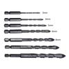 Hex Tile Drill Bits Hole Opener for Glass Ceramic Concrete Hole Opener Hard Alloy for Triangle Bit Tools 3/4/5/6/8/10/12
