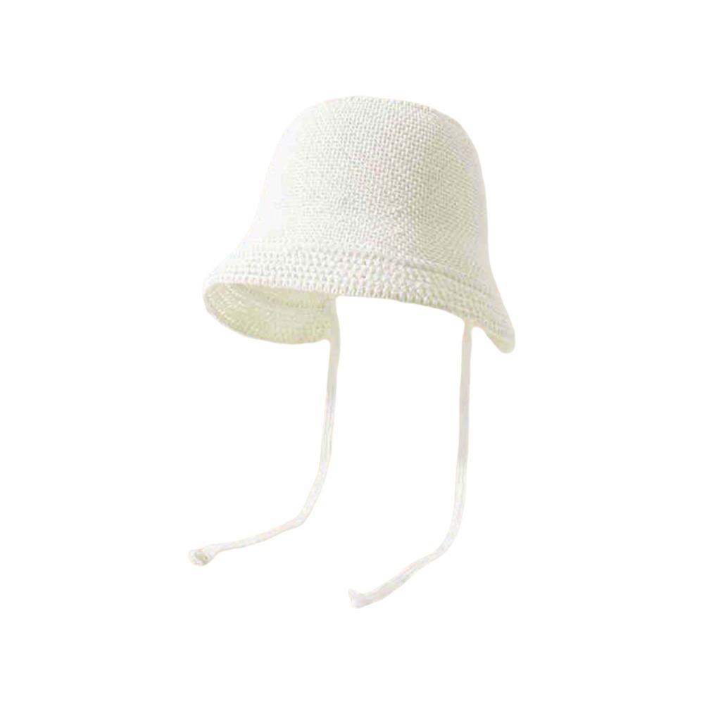 Big Brimmed Folding Straw Hat Lightweight Woven Sun Cap Fashion Vacation Beach Cap Women