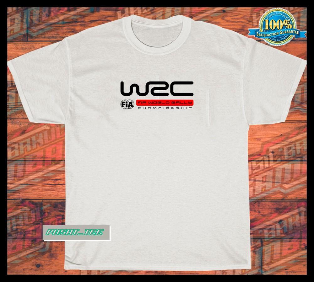WRC World Rally Championship Logo american funny t shirt SIZE S-5XL