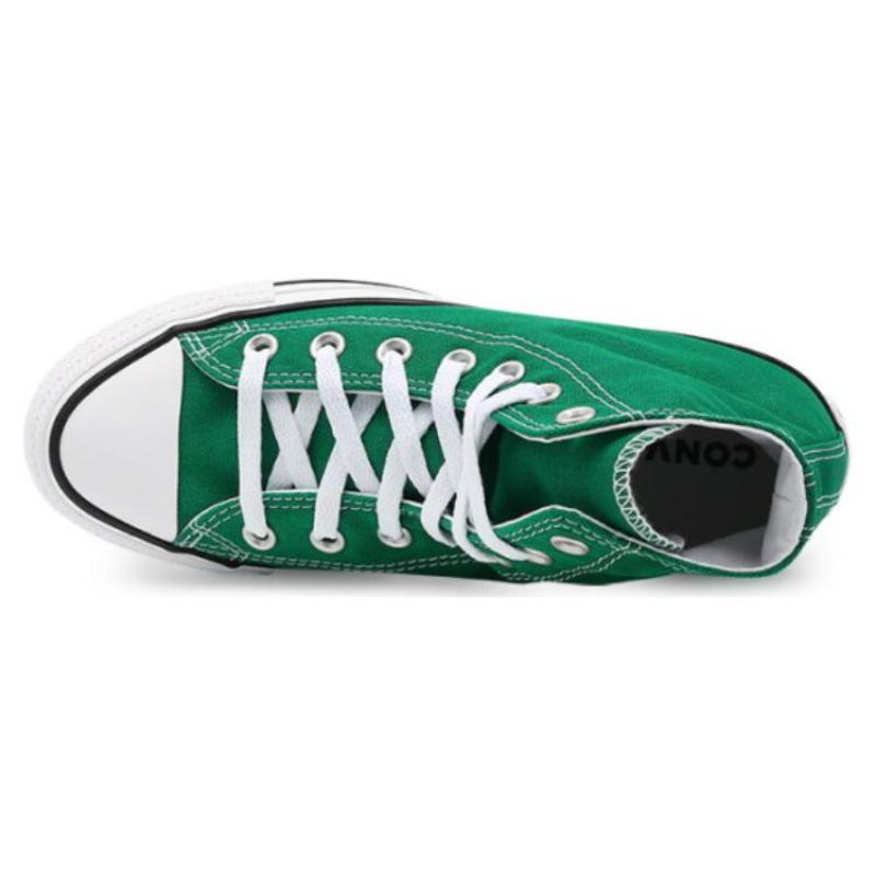 Converse Chuck Taylor All Star Удобные Универсальные Высокие Кеды из Канваса Унисекс Зеленые