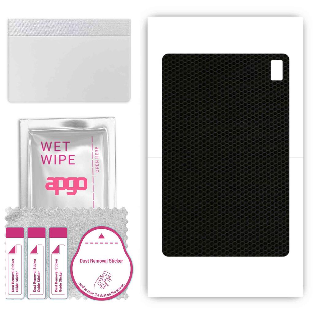 apgo Skin Sticker Film Foil Vinyl for the BACK Compatible with Umidigi A11 Tab, Scratch-resistant, Easy To Install - Matrix