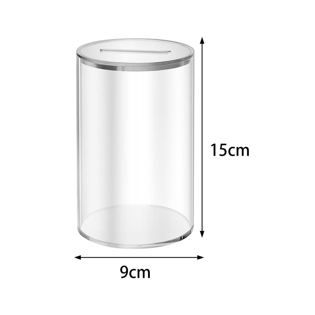 Acrylic Money Saving Box Home Decoration Exquisite Sturdy Money Box Piggy Bank