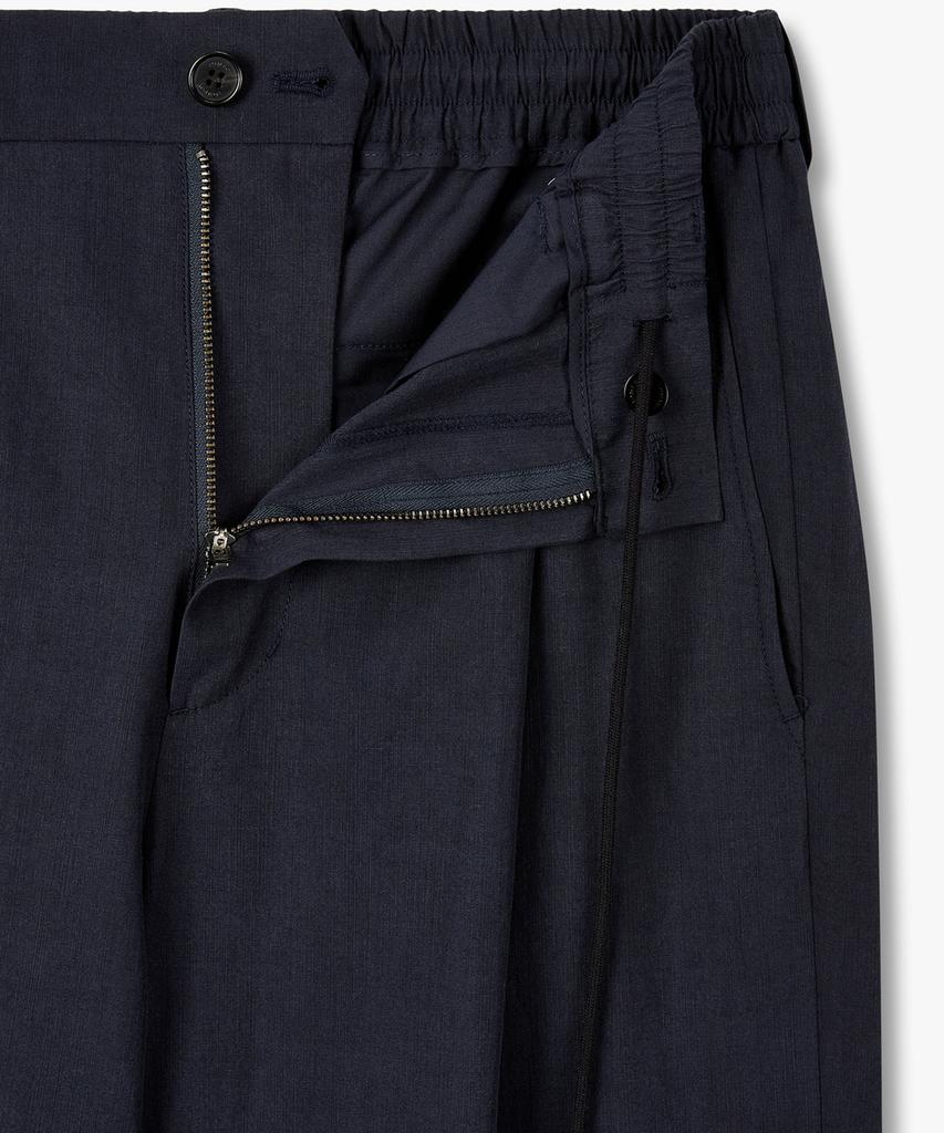 STUDIO TOMBOY [Men] Basic One-Pleat Elastic Pants_Navy 9156231193