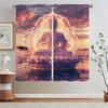 Curtain The Buddha Shines Luxury Living Room Curtains Offers Cheap Things With Free Shipping for Home Tentacles Blind Blackout