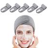 Cloth Stretch Towel Adjustable Makeup Head Band Facial Hairband Shower Caps Toweling Hair Wrap