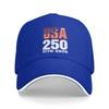 250 Years USA 17762026 Sun Baseball Cap Summer Couple Women Design Trucker Hat Hot Sale Casual Running Hippie Baseball Caps