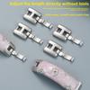 14mm metal watchband For Garmin Watch Lily 2 Elegant lady White rose gold pink strap waterproof bracelet smart watch Accessories
