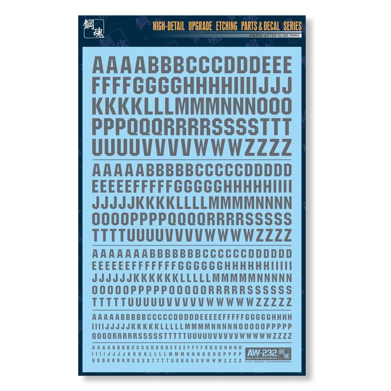 Number Letter Water Decal Stickers Clear Print Removable Multiple Patterns for Wedding Party Decor DIY Art Projects