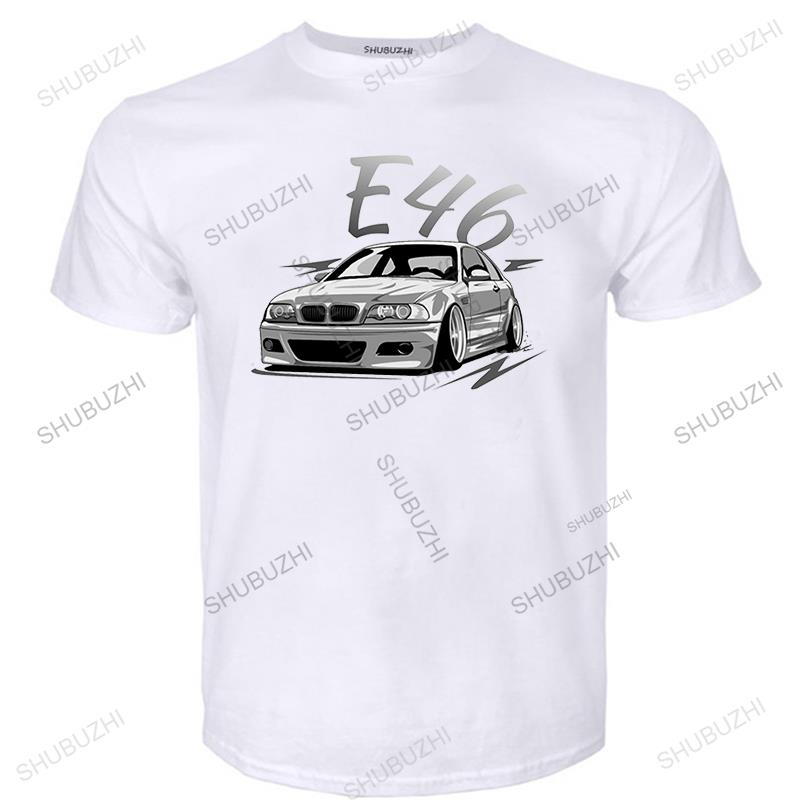 Мужская роскошная хлопковая футболка, мужские футболки с круглым вырезом, горячая распродажа, классические автомобильные E46 E60 E61, свободные топы для него, футболка больших размеров