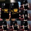 Чехол-пара Crown QUEEN & KING для Xiaomi Redmi 13C 10C 12C 14C Redmi Note 14 13 Pro 12 11 9 10 9S 10S 11S 12S