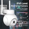 5MP Wifi PTZ Camera Outdoor Wireless IP Cameras Tuya 2K HD IR Color Night Vision Surveillance Auto Tracking Security-protection