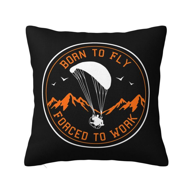 Подушка декоративная Evolution Paragliding Born To Fly Наволочка см Декоративная парапланерная парашютная наволочка из полиэстера