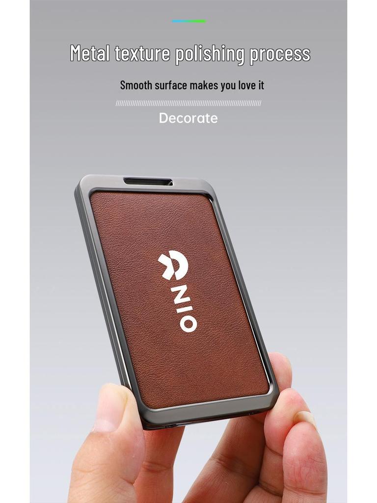 Чехол для ключа NIO ES6/ES8/EC6: Унисекс держатель для NFC-карт и защитный чехол