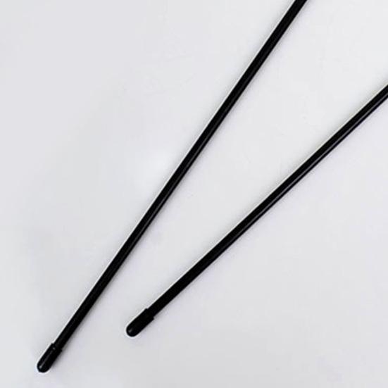 Привлекательная палочка для кошек, облегчающая давление, черная дразнилка для котенка, интерактивный стержень с перьями-колокольчиком