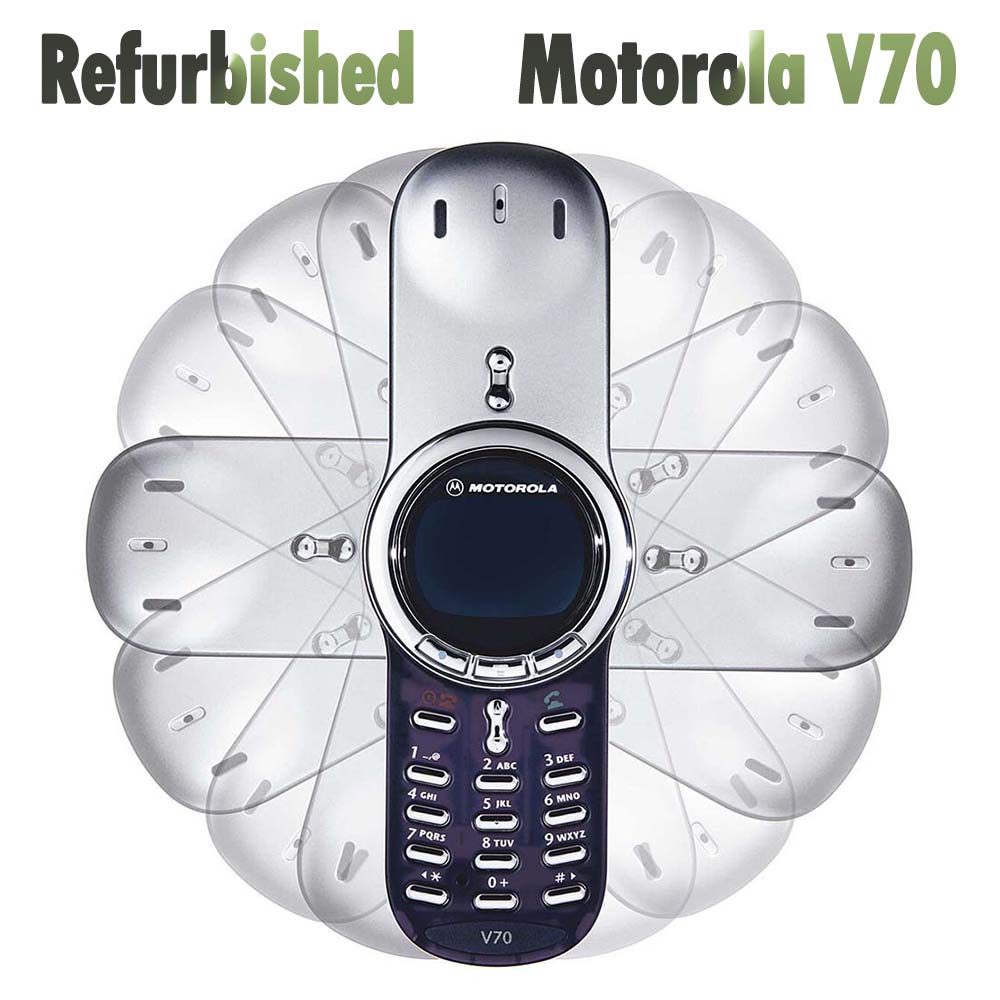 95% New Refurbished Original Motorola V70 GSM 900 / 1800 96x64 Pixels 430mAh Mobile Phone